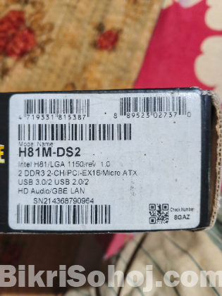 Madarbrod 81 + 250 gb hard disk